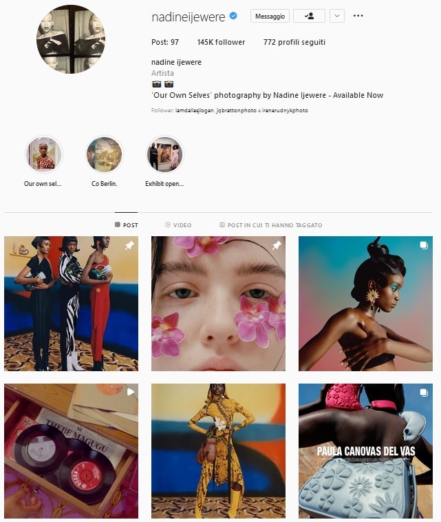 immagini di un fotografo di moda su instagram