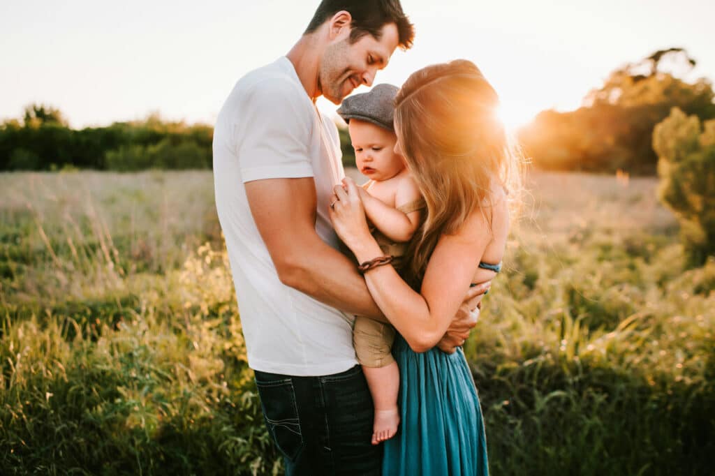 Servizio fotografico di famiglia newborn Padova