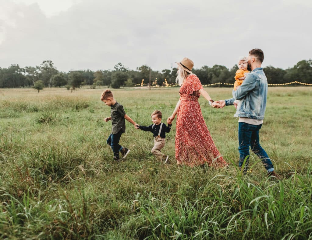 come vestirsi per un servizio fotografico di famiglia