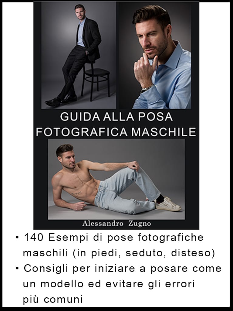 libro pose fotografiche maschili