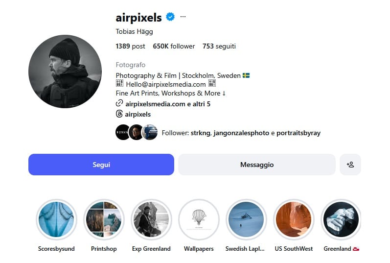 profili instagram da seguire