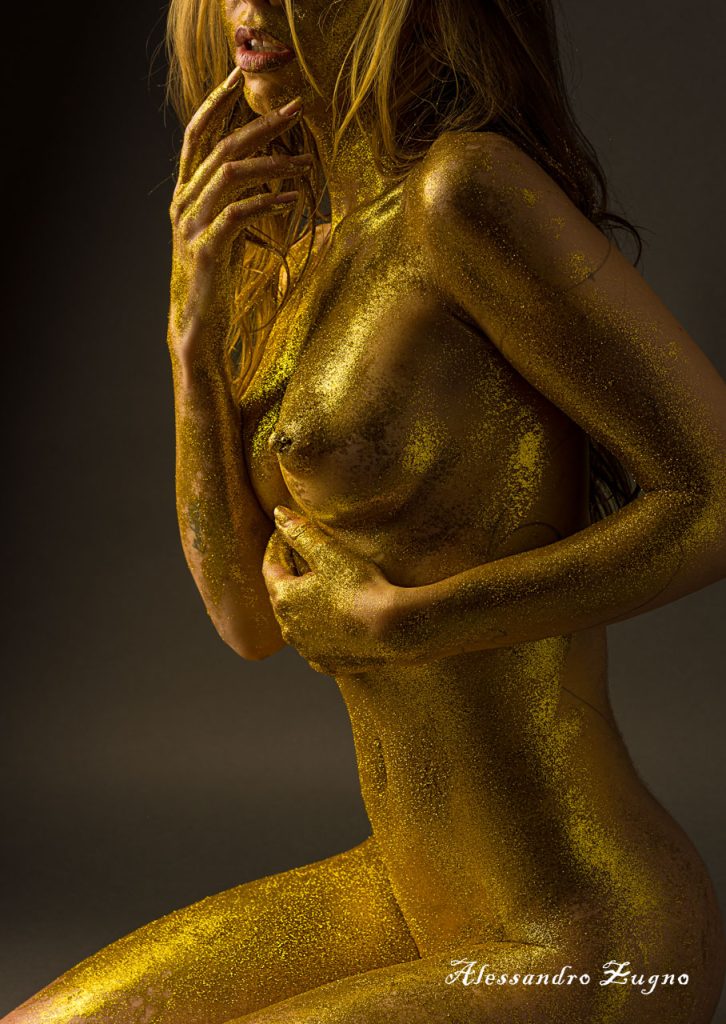 Servizio fotografico Bodyscape modella nuda a Padova