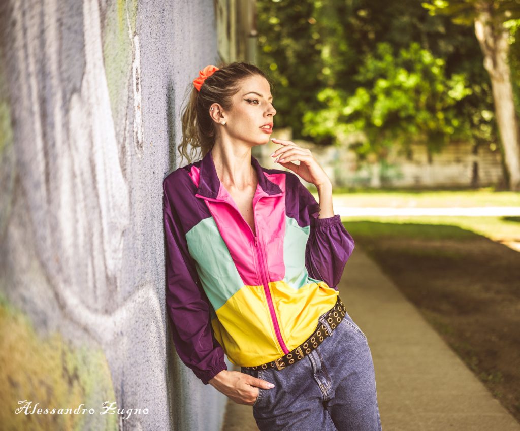 Fotografia di moda in esterna al Parco Brentella di Padova